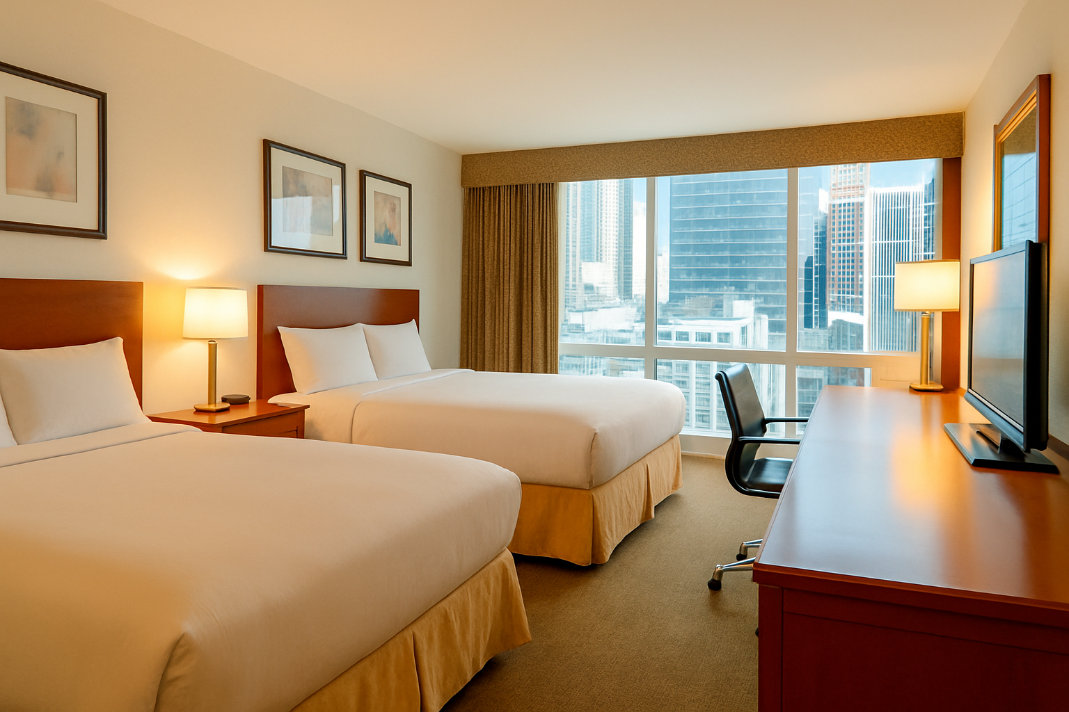 DELUXE TWO QUEEN ROOM