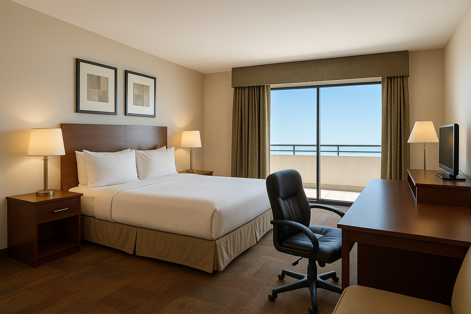 DELUXE KING ROOM WITH BALCONY